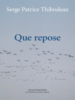 cover image of Que repose